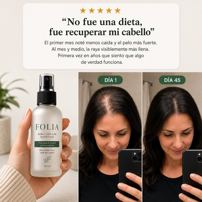 FOLIA®  | Frena la Caída, Nutre la Raíz y Estimula el Crecimiento