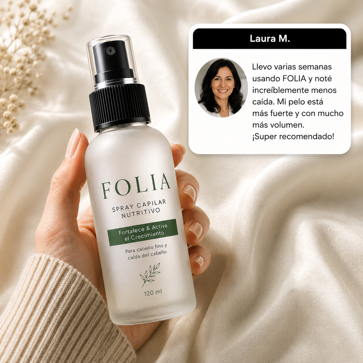 FOLIA®  | Frena la Caída, Nutre la Raíz y Estimula el Crecimiento